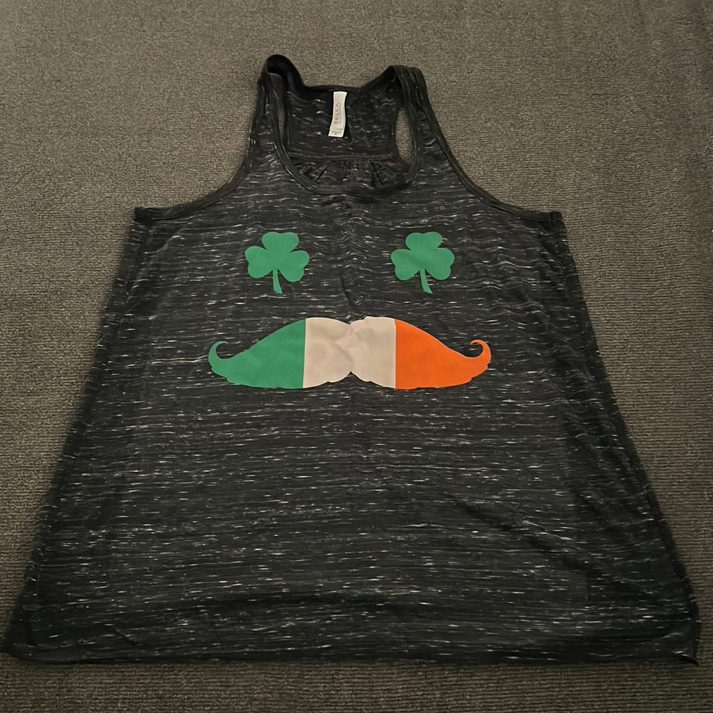 Black St. Patrick’s Day Racerback Tank